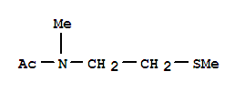 (9ci)-n-甲基-n-[2-(甲基硫代)乙基]-乙酰胺結(jié)構(gòu)式_786686-40-6結(jié)構(gòu)式