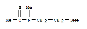 (9ci)-n-甲基-n-[2-(甲基硫代)乙基]-乙烷硫代酰胺結(jié)構(gòu)式_786686-41-7結(jié)構(gòu)式