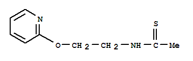 (9ci)-n-[2-(2-吡啶氧基)乙基]-乙烷硫代酰胺結(jié)構(gòu)式_786686-85-9結(jié)構(gòu)式