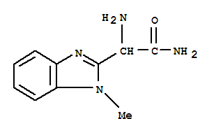 (9ci)-alpha-氨基-1-甲基-1H-苯并咪唑-2-乙酰胺結(jié)構式_787519-96-4結(jié)構式