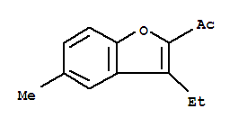 (9ci)-1-(3-乙基-5-甲基-2-苯并呋喃)-乙酮結(jié)構(gòu)式_790263-82-0結(jié)構(gòu)式