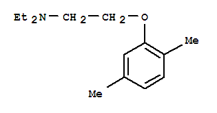 (9ci)-2-(2,5-二甲基苯氧基)-N,N-二乙基-乙胺結(jié)構(gòu)式_790595-22-1結(jié)構(gòu)式