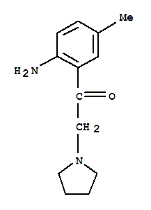 (9ci)-1-(2-氨基-5-甲基苯基)-2-(1-吡咯烷)-乙酮結(jié)構(gòu)式_791015-18-4結(jié)構(gòu)式