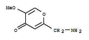 (9ci)-2-(氨基甲基)-5-甲氧基-4H-吡喃-4-酮結構式_791030-42-7結構式