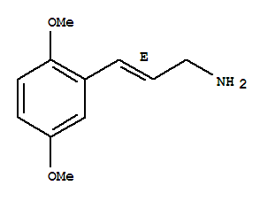 (e)-(9ci)-3-(2,5-二甲氧基苯基)-2-丙烯-1-胺結(jié)構(gòu)式_791563-64-9結(jié)構(gòu)式