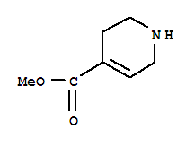 1,2,3,6-四氫吡啶-4-羧酸甲酯結(jié)構(gòu)式_792136-23-3結(jié)構(gòu)式