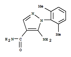 (9ci)-5-氨基-1-(2,6-二甲基苯基)-1H-吡唑-4-羧酰胺結構式_792953-05-0結構式