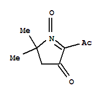(9ci)-2-乙?；?4,5-二氫-5,5-二甲基-3H-吡咯-3-酮結(jié)構(gòu)式_79310-99-9結(jié)構(gòu)式