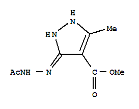 (9ci)-3-(2-乙?；禄?-5-甲基-1H-吡唑-4-羧酸甲酯結(jié)構(gòu)式_793653-12-0結(jié)構(gòu)式