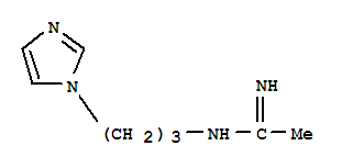 (9ci)-n-[3-(1H-咪唑-1-基)丙基]-鹽酸乙脒結(jié)構(gòu)式_793666-68-9結(jié)構(gòu)式
