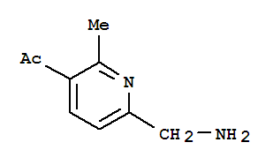 (9ci)-1-[6-(氨基甲基)-2-甲基-3-吡啶]-乙酮結(jié)構(gòu)式_794465-47-7結(jié)構(gòu)式