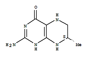 (s)-(9ci)-2-氨基-5,6,7,8-四氫-7-甲基-,4(1H)-蝶啶酮結(jié)構(gòu)式_79493-89-3結(jié)構(gòu)式