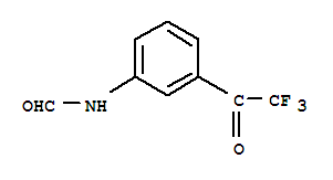 (9ci)-n-[3-(三氟乙?；?苯基]-甲酰胺結(jié)構(gòu)式_79684-37-0結(jié)構(gòu)式