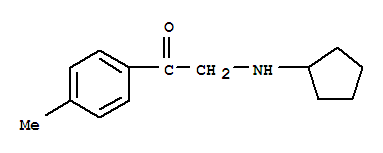 (9ci)-2-(環(huán)戊基氨基)-1-(4-甲基苯基)-乙酮結(jié)構(gòu)式_797769-50-7結(jié)構(gòu)式