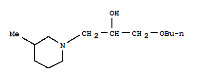 (9ci)-alpha-(丁氧基甲基)-3-甲基-1-哌啶乙醇結(jié)構(gòu)式_797789-53-8結(jié)構(gòu)式