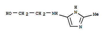 (9ci)-2-[(2-甲基-1H-咪唑-4-基)氨基]-乙醇結(jié)構(gòu)式_799814-25-8結(jié)構(gòu)式