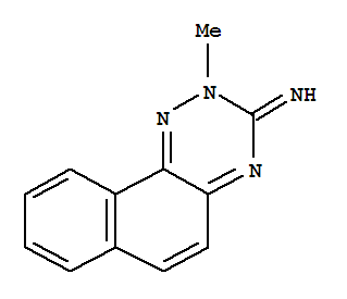 (8ci)-2,3-二氫-3-亞氨基-2-甲基-萘并[2,1-e]-as-三嗪結(jié)構(gòu)式_802259-43-4結(jié)構(gòu)式