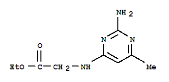 Glycine, n-(2-amino-6-methyl-4-pyrimidinyl)-, ethyl ester (9ci)Structure,805184-69-4Structure Glycine, n-(2-amino-6-methyl-4-pyrimidinyl)-, ethyl ester (9ci) Structure,805184-69-4Structure