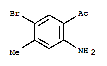 1-(2-氨基-5-溴-4-甲基苯基)-乙酮(9ci)結(jié)構(gòu)式_817209-21-5結(jié)構(gòu)式