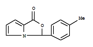 (9ci)-3-(4-甲基苯基)-1H,3h-吡咯并[1,2-c]噁唑-1-酮結(jié)構(gòu)式_820964-01-0結(jié)構(gòu)式