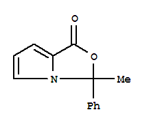 (9ci)-3-甲基-3-苯基-1H,3h-吡咯并[1,2-c]噁唑-1-酮結構式_820964-05-4結構式