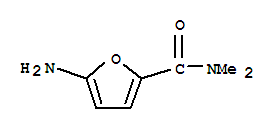 5-氨基-N,N-二甲基-2-呋喃羧酰胺結構式_826991-07-5結構式