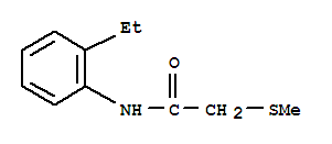 (9ci)-n-(2-乙基苯基)-2-(甲基硫代)-乙酰胺結(jié)構(gòu)式_827000-83-9結(jié)構(gòu)式