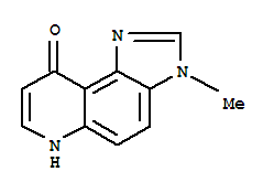 (9ci)-3,6-二氫-3-甲基-9H-咪唑并[4,5-f]喹啉-9-酮結(jié)構(gòu)式_82723-49-7結(jié)構(gòu)式