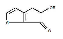 (9ci)-4,5-二氫-5-羥基-6H-環(huán)戊并[b]噻吩-6-酮結(jié)構(gòu)式_827609-10-9結(jié)構(gòu)式
