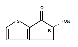 (5r)-(9ci)-4,5-二氫-5-羥基-,6H-環(huán)戊并[b]噻吩-6-酮結(jié)構(gòu)式_827609-16-5結(jié)構(gòu)式