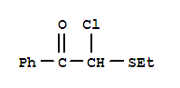 (9ci)-2-氯-2-(乙基硫代)-1-苯基-乙酮結(jié)構(gòu)式_82834-04-6結(jié)構(gòu)式