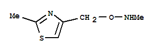 N-[(2-甲基-4-噻唑)甲氧基]-甲胺結(jié)構(gòu)式_835625-31-5結(jié)構(gòu)式