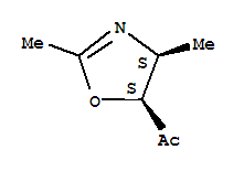 順式-(9ci)-1-(4,5-二氫-2,4-二甲基-5-噁唑)-乙酮結(jié)構(gòu)式_83750-10-1結(jié)構(gòu)式