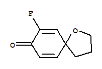 7-氟-1-噁螺[4.5]-6,9-癸二烯-8-酮結(jié)構式_839694-38-1結(jié)構式