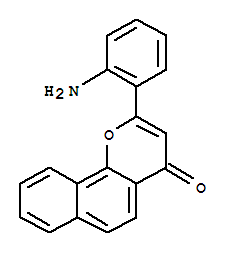 (9CI)-2-(2-氨基苯基)-4H-萘并[1,2-b]吡喃-4-酮結(jié)構(gòu)式_842122-36-5結(jié)構(gòu)式