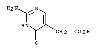 (2-氨基-6-氧代-1,6-二氫-嘧啶-5-基)-乙酸結(jié)構(gòu)式_85301-38-8結(jié)構(gòu)式