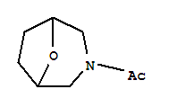 (5CI)-3-乙?；?8-噁-3-氮雜雙環(huán)[3.2.1]辛烷結(jié)構(gòu)式_856176-68-6結(jié)構(gòu)式