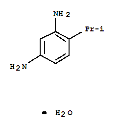 (5ci)-4-異丙基-M-亞苯基二胺水合物結(jié)構(gòu)式_858487-76-0結(jié)構(gòu)式