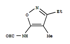 n-(3-乙基-4-甲基-5-異噁唑基)-甲酰胺結(jié)構(gòu)式_859444-33-0結(jié)構(gòu)式