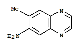 7-甲基喹噁啉-6-胺結(jié)構(gòu)式_860502-16-5結(jié)構(gòu)式