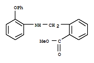 2-[(2-苯氧基苯基氨基)-甲基]苯甲酸甲酯結(jié)構(gòu)式_867252-14-0結(jié)構(gòu)式