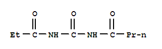 Urea, 1-butyryl-3-propionyl- (4ci)Structure,873384-48-6Structure Urea, 1-butyryl-3-propionyl- (4ci) Structure,873384-48-6Structure