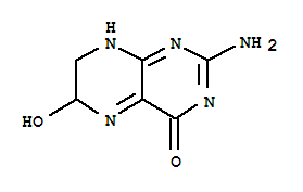 (9ci)-2-氨基-6,7-二氫-6-羥基-4(1H)-蝶啶酮結(jié)構(gòu)式_87877-67-6結(jié)構(gòu)式