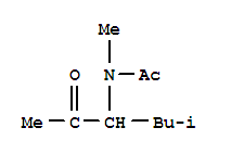 (5ci)-n-(1-乙?；?3-甲基丁基)-n-甲基-乙酰胺結(jié)構(gòu)式_879125-40-3結(jié)構(gòu)式