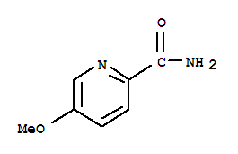 5-甲氧基-2-吡啶羧酰胺結(jié)構(gòu)式_88166-65-8結(jié)構(gòu)式