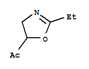(9ci)-1-(2-乙基-4,5-二氫-5-噁唑)-乙酮結(jié)構(gòu)式_88309-20-0結(jié)構(gòu)式