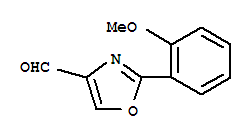 2-(2-甲氧基苯基)-噁唑-4-甲醛結(jié)構(gòu)式_885274-27-1結(jié)構(gòu)式
