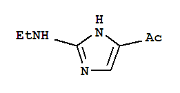(9ci)-1-[2-(乙基氨基)-1H-咪唑-4-基]-乙酮結(jié)構(gòu)式_88723-12-0結(jié)構(gòu)式