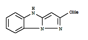 (9ci)-2-甲氧基-4H-吡唑并[1,5-a]苯并咪唑結(jié)構(gòu)式_88787-41-1結(jié)構(gòu)式