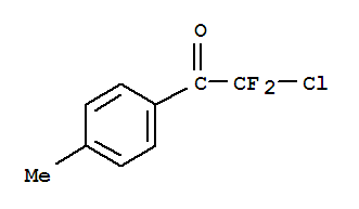 (9ci)-2-氯-2,2-二氟-1-(4-甲基苯基)-乙酮結構式_89264-09-5結構式
